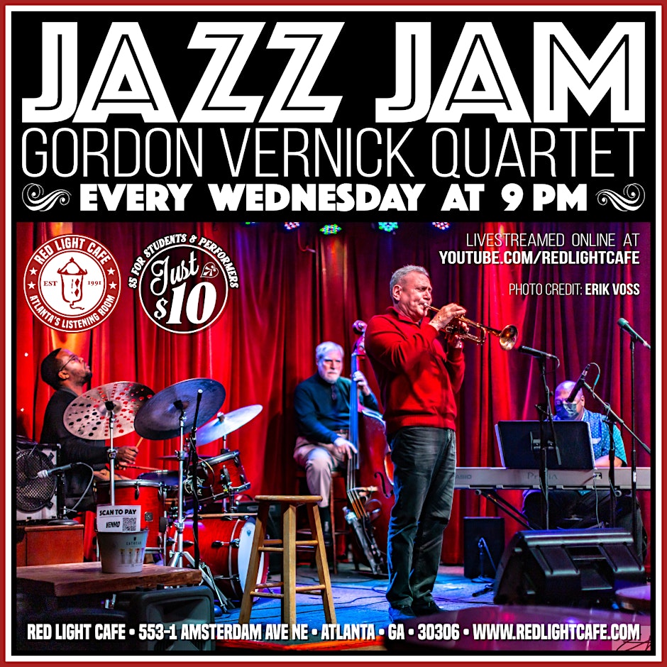 Wednesday Jazz Jam w/ the Gordon Vernick Quartet