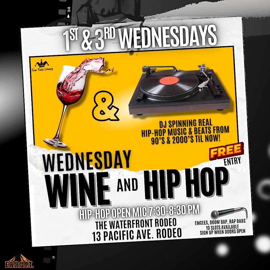 Wednesday Wine and Hip Hop