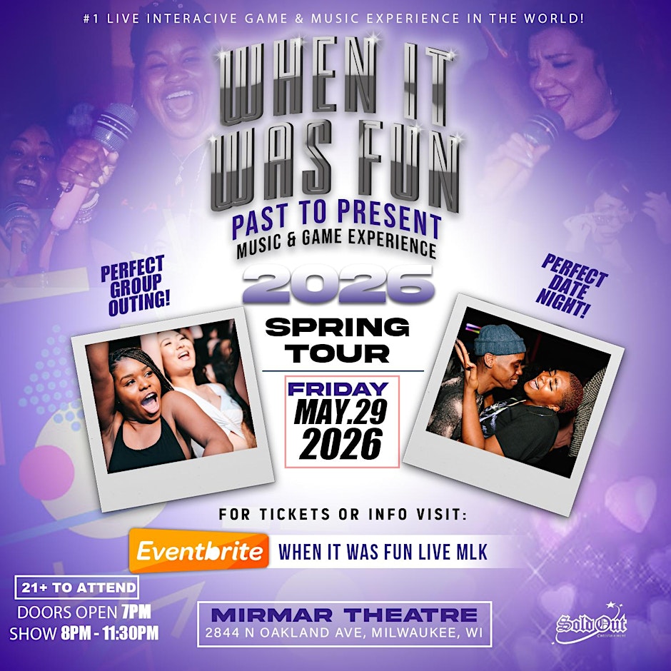 When It Was Fun Live MLK