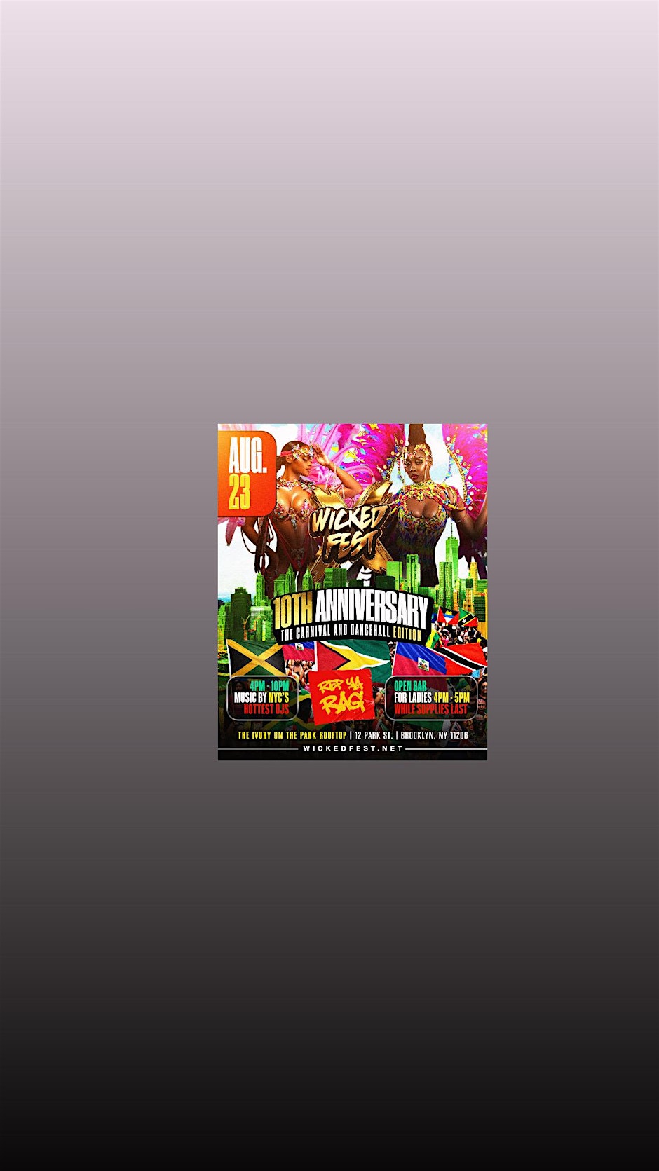 Wickedfest X The Carnival and Dancehall Edition