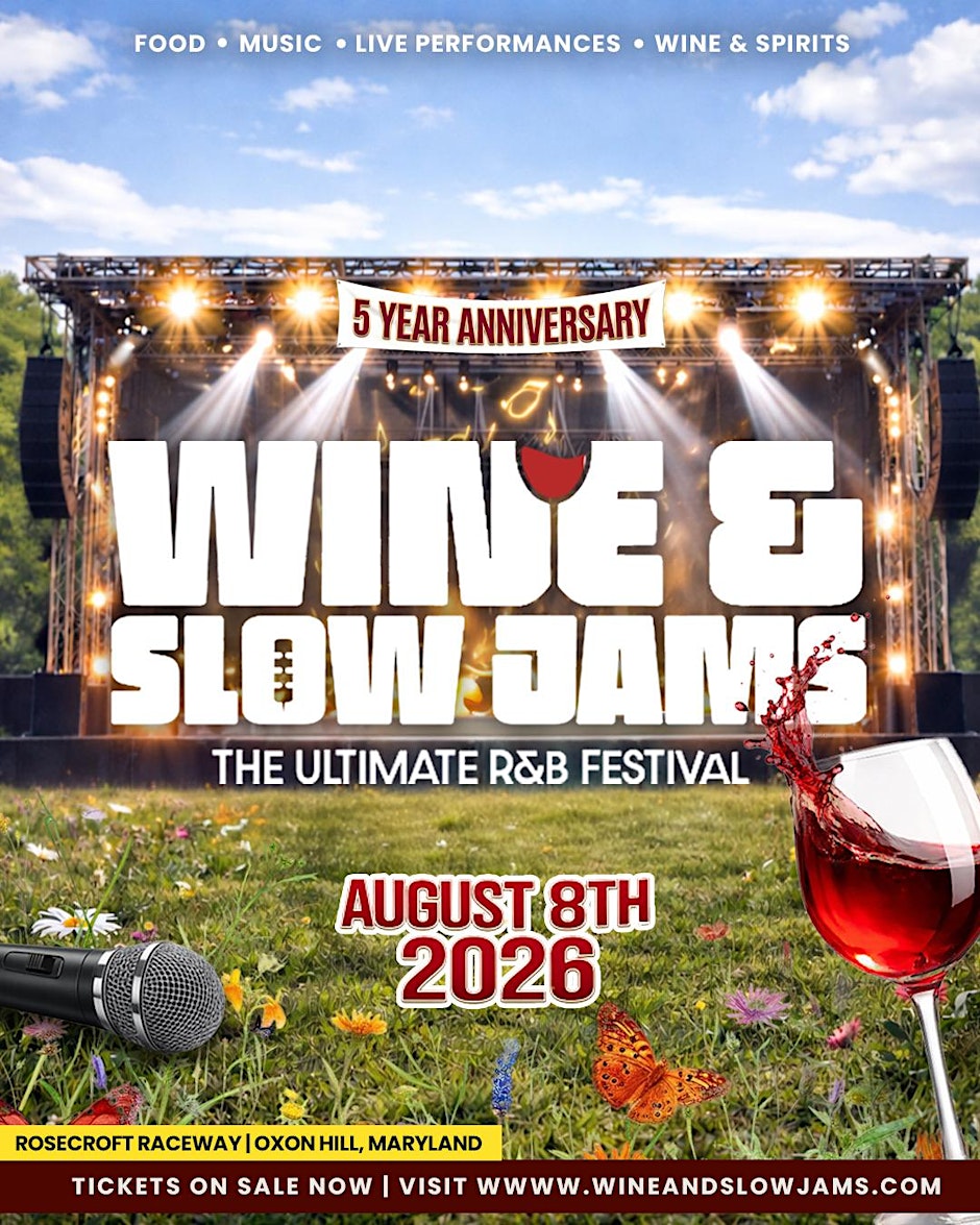Wine and Slow Jams: The Ultimate R&B Festival
