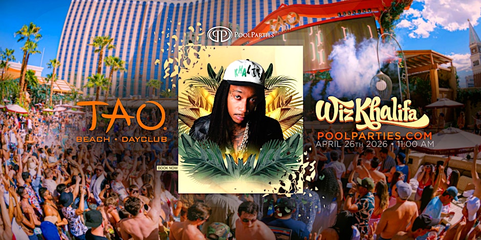 Wiz Khalifa | Vegas Pool Party Sunday | TAO Beach