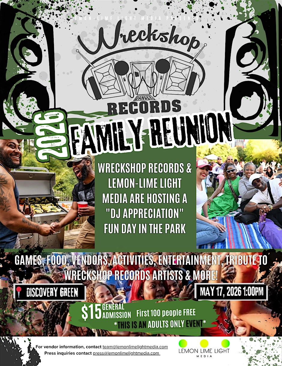 Wreckshop Records Family Reunion (DJ & Media Appreciation)