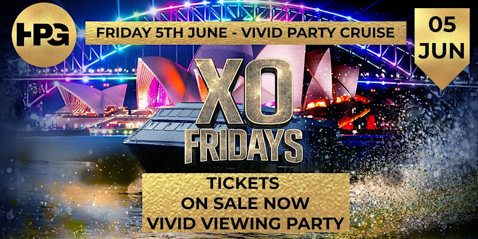 XO Fridays: Vivid Boat Party | RNB, EDM & Techno | Unlimited Drink Package