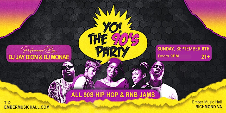 YO! The 90's Party at Ember Music Hall