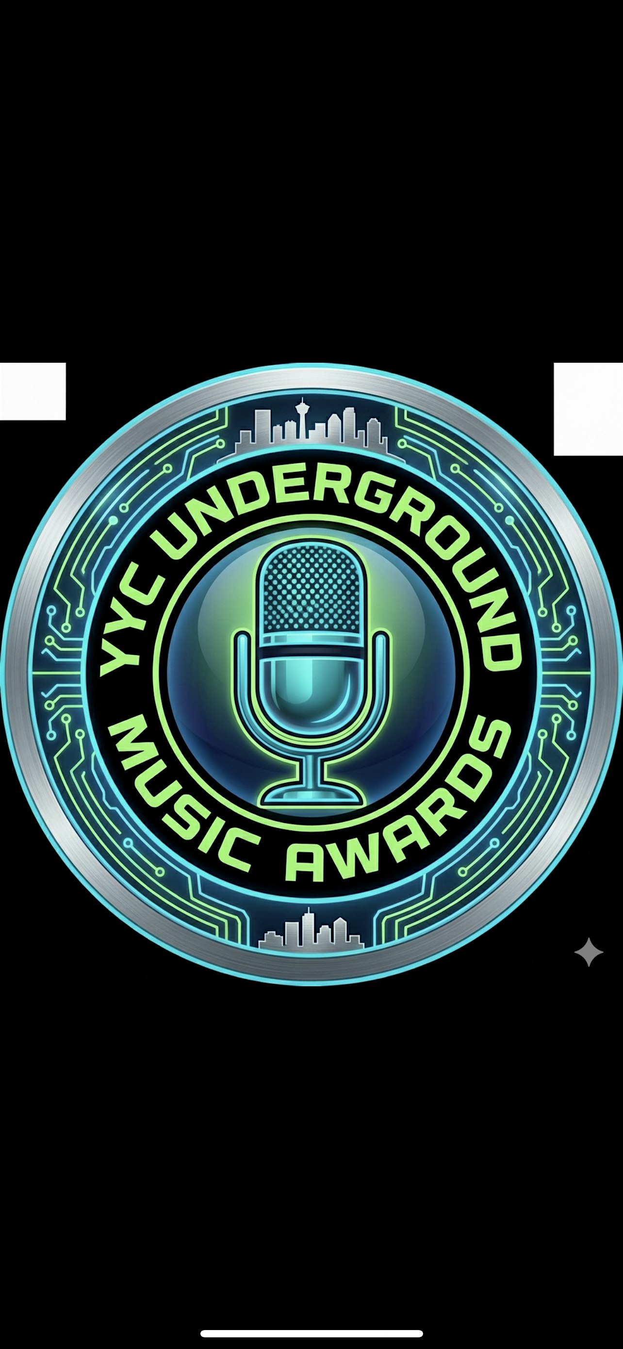 YYC Underground Music Awards Ceremony Flyer